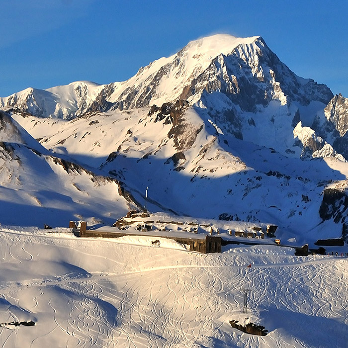 redoute ruinée en hiver